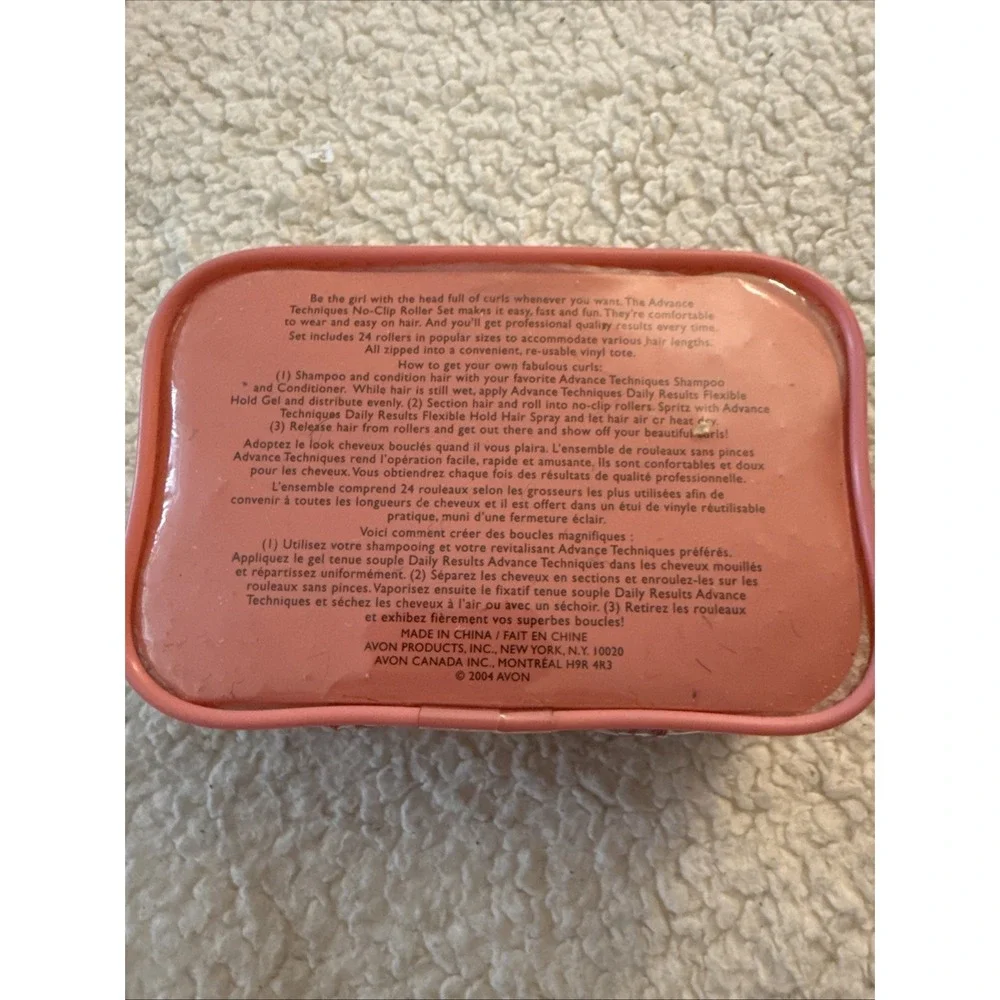 AVON Advance Techniques Hair Roller Set NO CLIP 24 piece 4 Sizes New